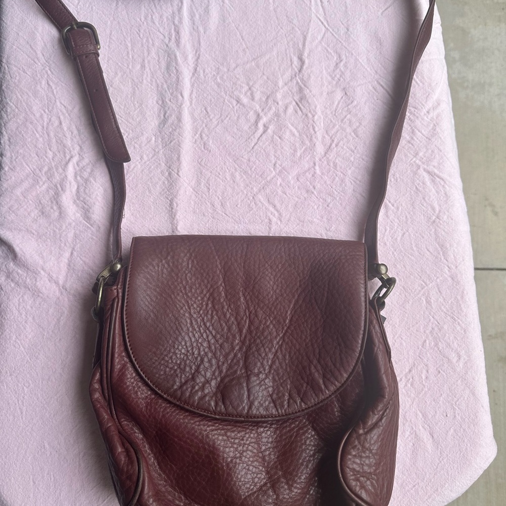INC International Concepts Brown Crossbody Bag with Adjustable Strap